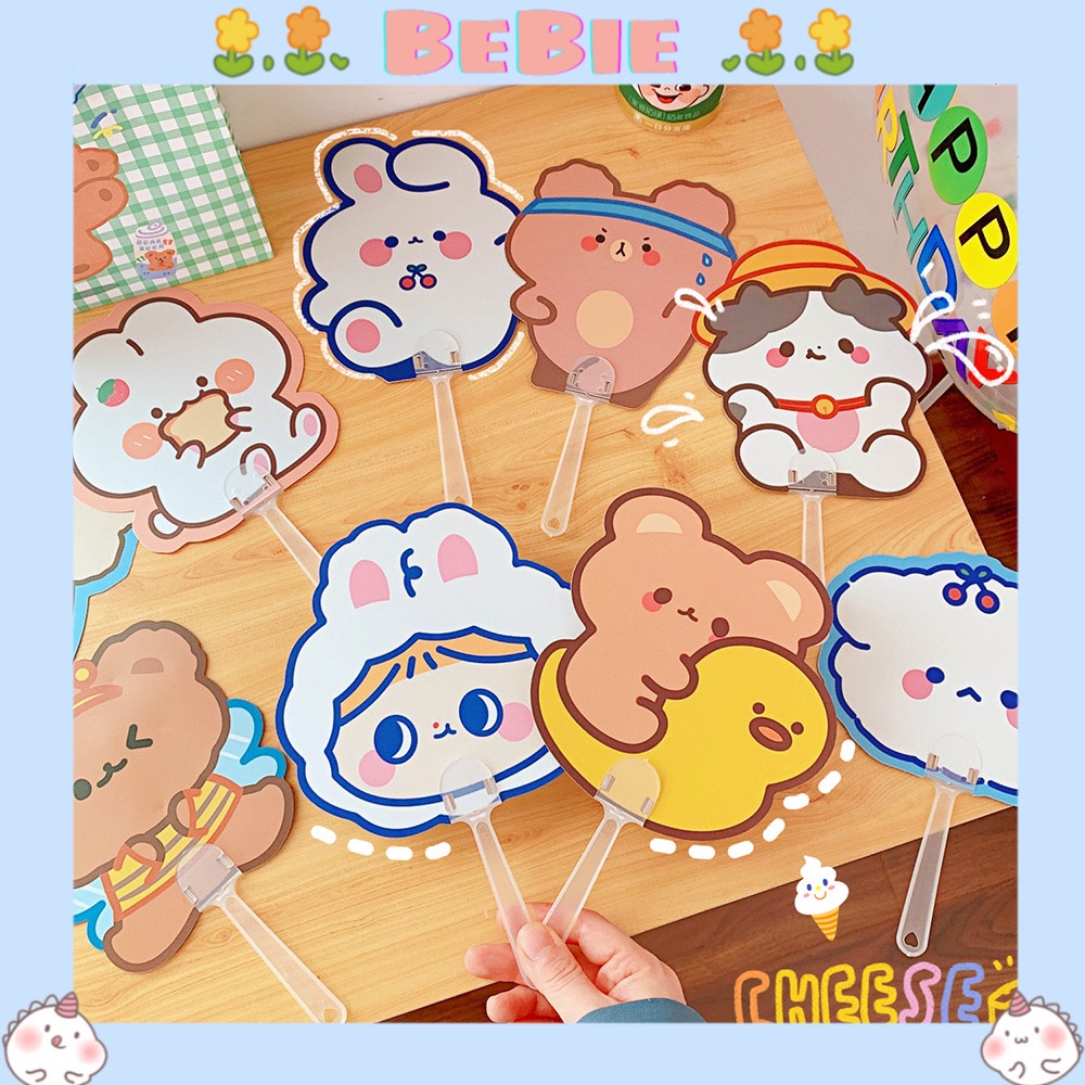 Quạt nhựa cầm tay hình cute BeBie - BP375