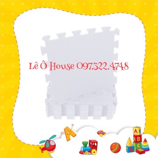 Thảm xốp ghép miếng đơn màu Smile Puzzle