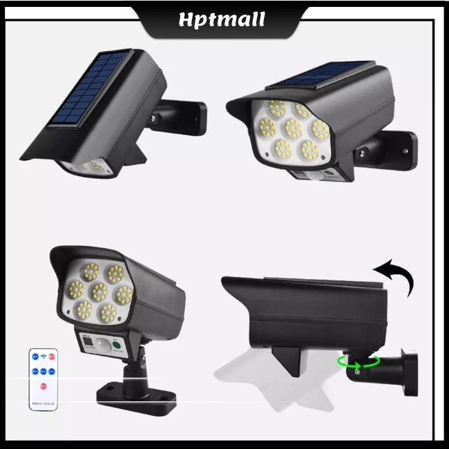 Camera An Ninh Không Dây Chống Trộm Sử Dụng Năng Lượng Mặt Trời Có Đèn Led