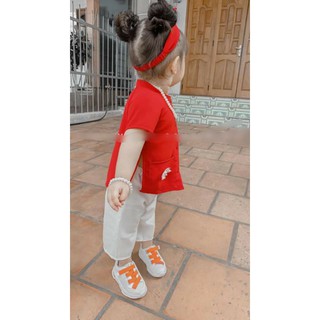 bộ bà ba hoa cúc bé gái
