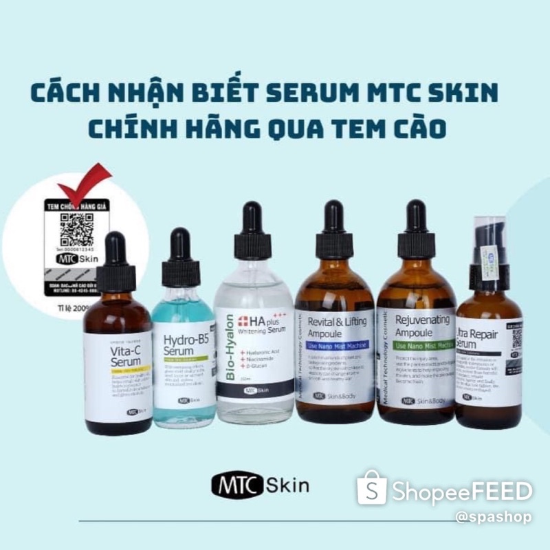 Serum Vitamin C MTC skin cao cấp