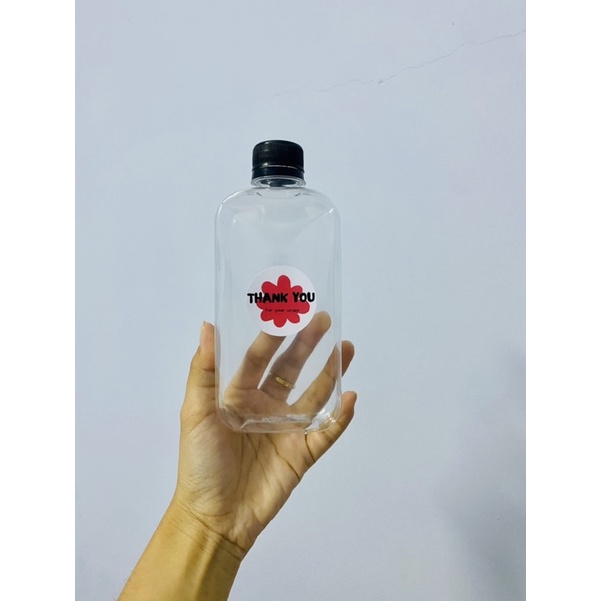 TEM LOGO TRÒN THANK YOU NHIỀU MÀU SIZE 4*4 - CHỐNG THẤM NƯỚC