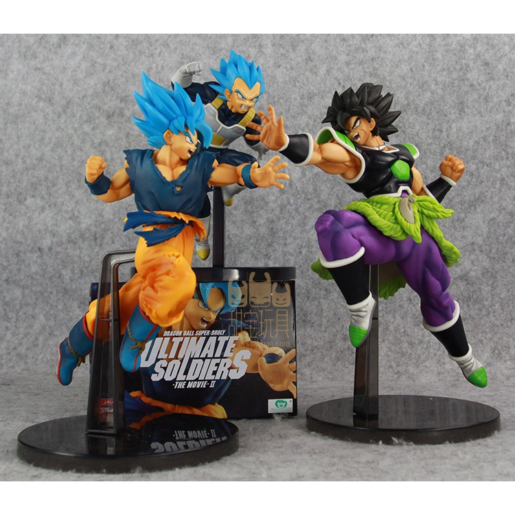 Mô hình Dragonball chính hãng - Broly film movie - Vegeta Goku Broly - Ultimate SoldierS - chính hãng BANPRESTO