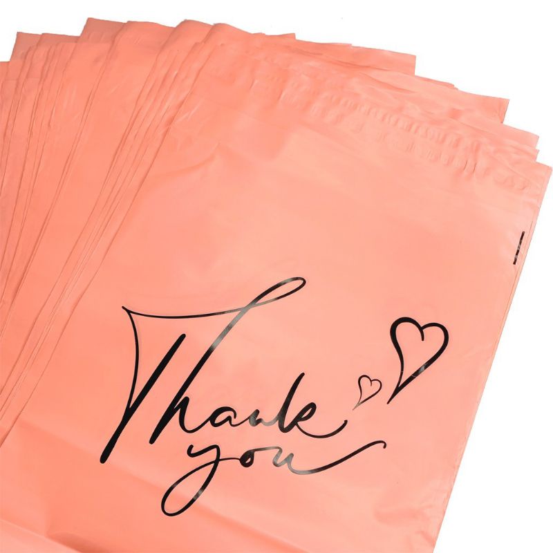 Túi gói hàng niêm phong thank you - 10 túi