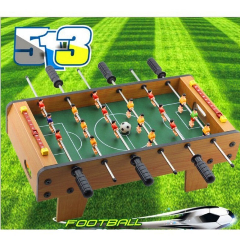 V1 OTPF Bàn bi lắc bóng đá bằng gỗ cho bé lẫn người lớn đủ bộ đồ chơi kích cỡ mini 4 tay cầm tới cỡ to 6 tay cầm - BL080