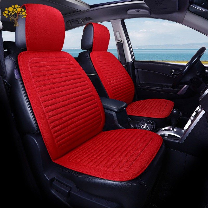 Bọc ghế xe hơi bằng vải lanh vải cotton chống trượt không thấm nước tiện dụng