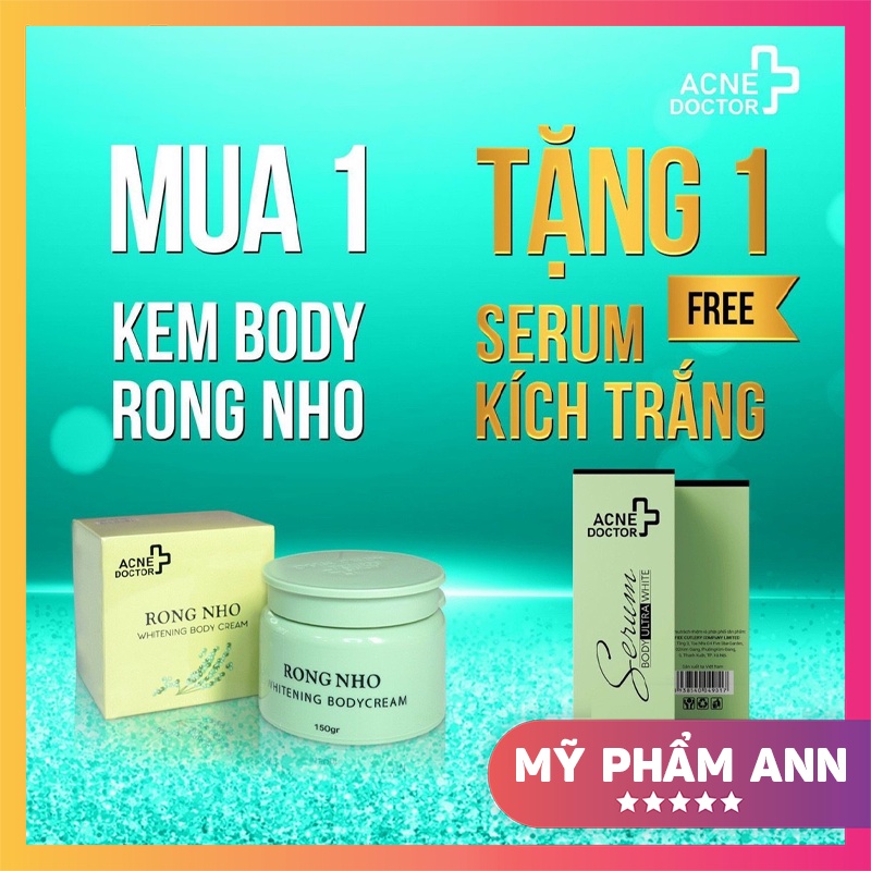 Kem Body Rong Nho Acne Doctor Chính Hãng - 8938540049017