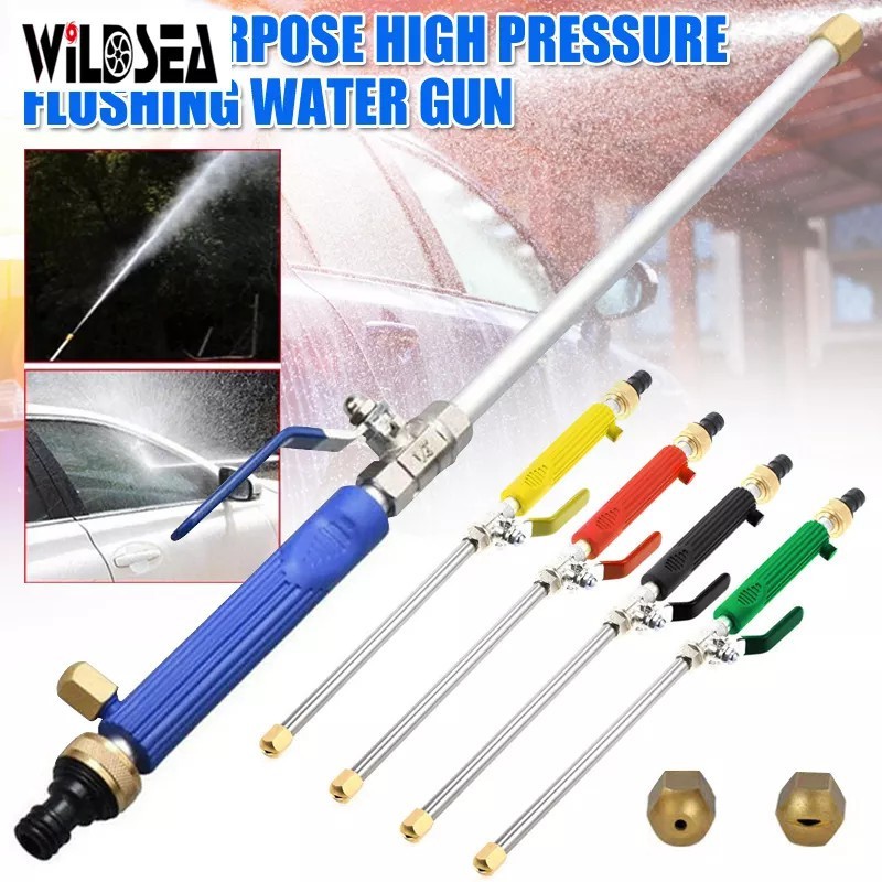 Vòi Phun Nước Cao Áp wildsea, Thiết Bị Rửa Xe Hơi, Xịt Kim Loại, Dụng Cụ Rửa Xe, Làm Vườn.
