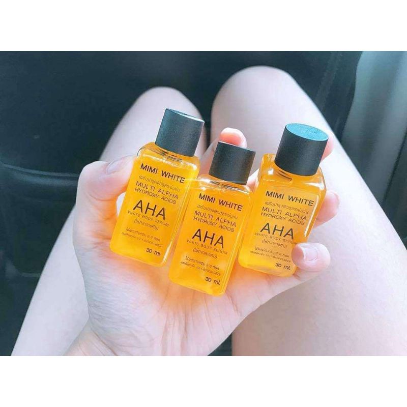 Serum kích trắng MIMI WHITE AHA BODY SERUM Thái Lan 30ml