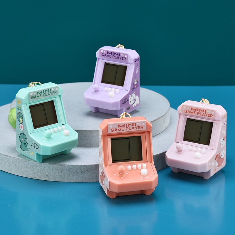 Móc Khóa Hình Máy Chơi Game Tetris Mini Cầm Tay Cổ Điển Sáng Tạo Trang Trí Ba Lô / Túi Xách / Balo Cho Học Sinh