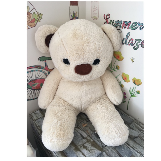 Gấu bông teddy Hàn quốc 80cm siêu mềm