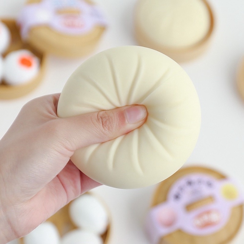 Bánh bao giảm stress mềm dẻo đồ chơi giải trí - Đồ chơi stress squishy mochi bé trai bé gái vui nhộn