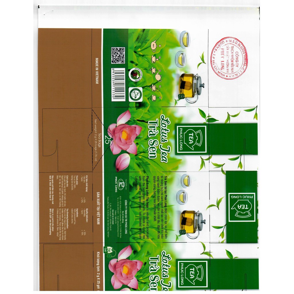 Trà Sen Túi Lọc - Phúc Long Coffee & Tea | BigBuy360 - bigbuy360.vn
