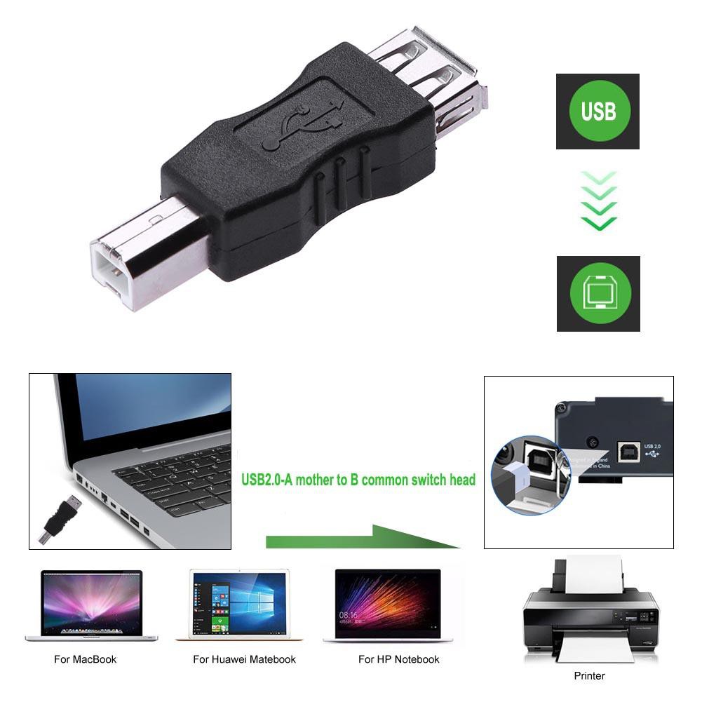 Bộ Chuyển Đổi Từ Usb 2.0 A Female Sang B 1.13 Dành Cho Máy In