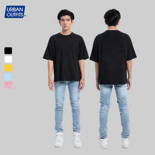 Áo Thun Tay Lỡ Nam Nữ Form Rộng URBAN OUTFITS Trơn ATO01 Cotton 4 Chiều Local Brand