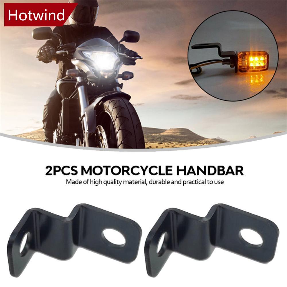 Bộ 2 Giá Đỡ Đèn Tín Hiệu / Xi Nhan / Kẹp Gắn Tay Lái Xe Máy C8H5