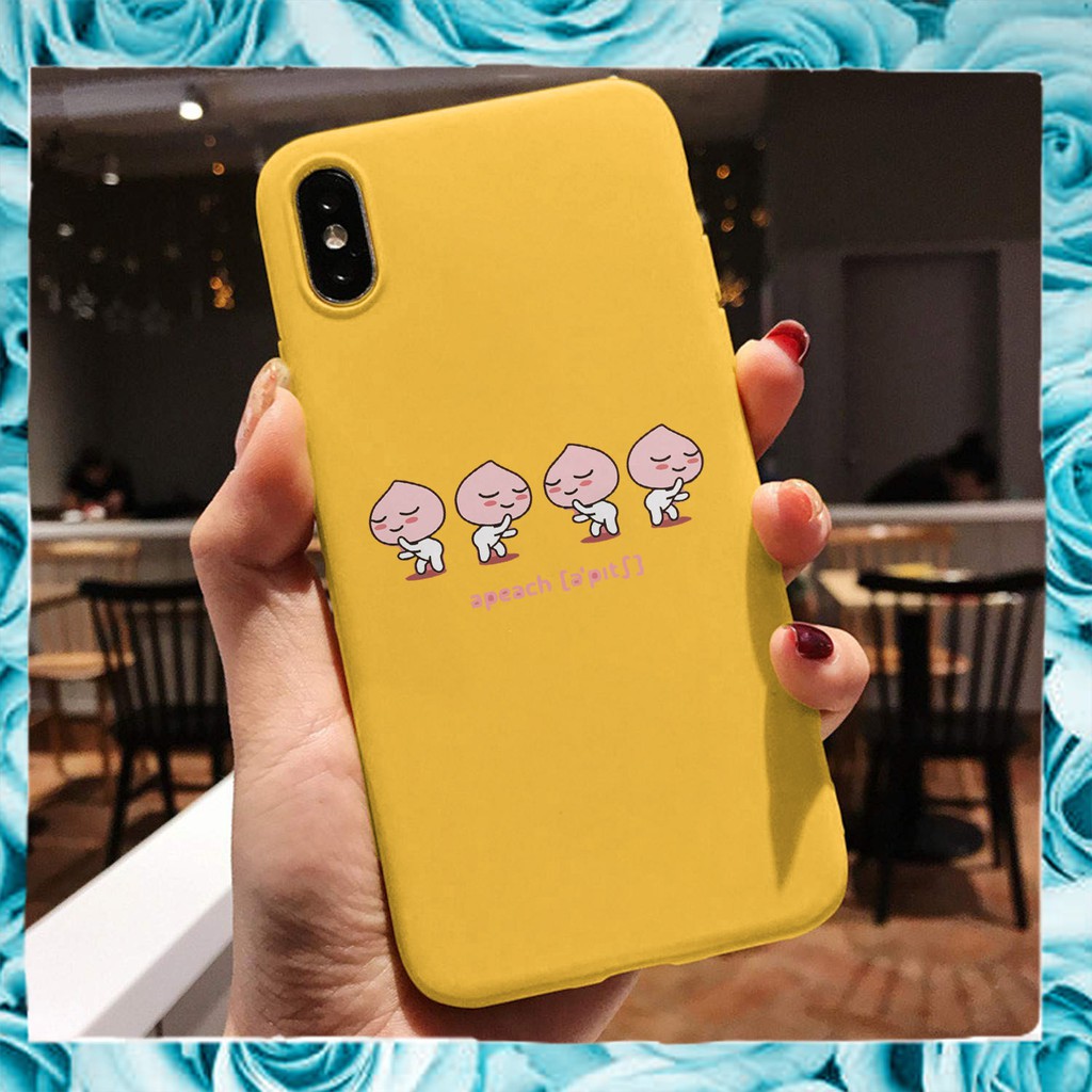 Ốp lưng iphone 7 4 quả đào