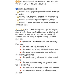 A.m.u.l.e.t t.hần tứ diện may mắn Thái Lan (Tặng kèm dây chuyền để đeo)