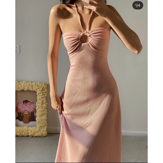 SET ĐẦM BODY KÈM KHOÁC LEN TĂM SET VÁY XOÈ KHOEN NGỰC KT💕GIMI