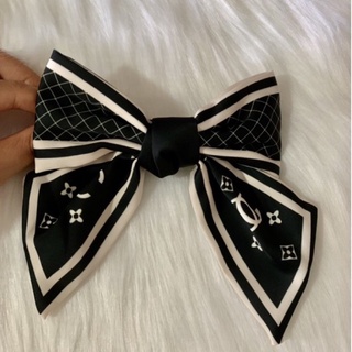 Kẹp tóc vải lụa channe.l-dio.r-fend.i  @Jenaccessories.vn
