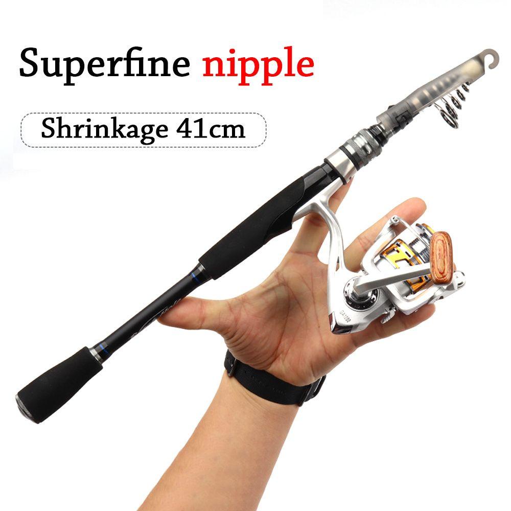 PISTA Cần Câu Cá Siêu Nhẹ Có Thể Gấp Gọn Tiện Dụng Mang Theo Du Lịch