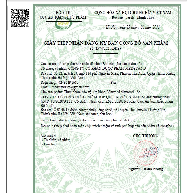 Viên C sủi bổ sung vitamin Vitamed Diamond ❤️FREESHIP❤️ Hương cam,chanh,kiwi,dứa,chanh leo,cherry,dâu tây,việt quất | Thế Giới Skin Care