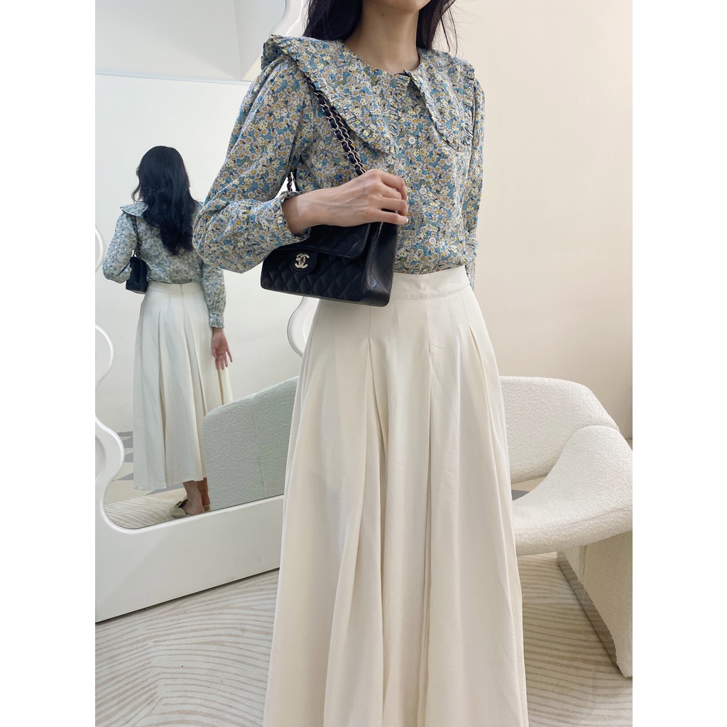 SKIN by NUDIEYE - Áo sơ mi vải hoa Emma Floral Shirt