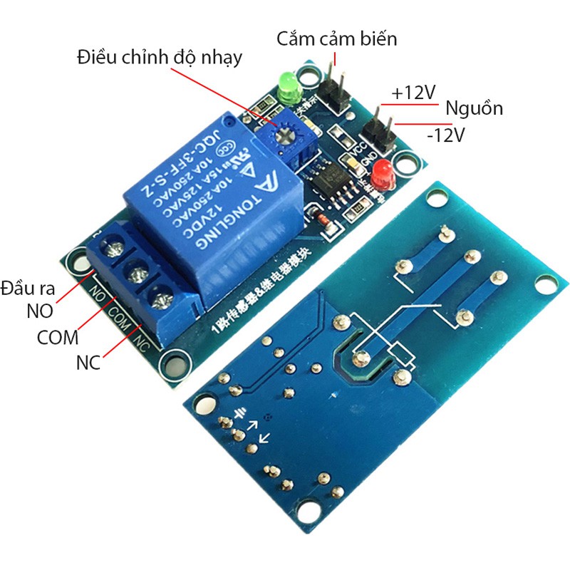 Module mạch công tắc cảm biến mưa M1201