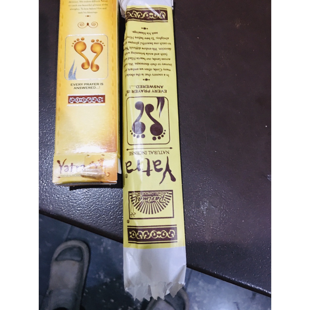 Yatra ấn độ,nhang 20cm, 1 hộp lớn  mùi hương thơm tự nhiên- Văn phòng phẩm Nhơn Phát