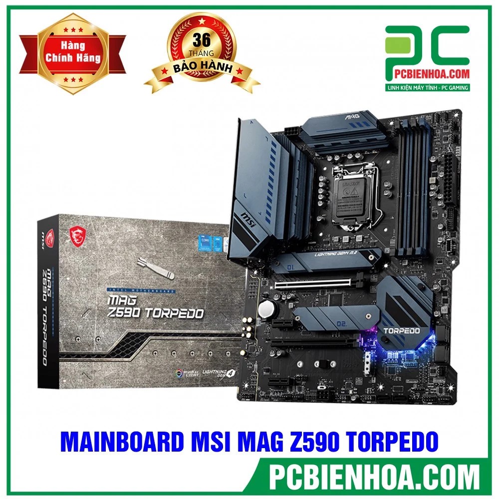 MAINBOARD MSI MAG Z590 TORPEDO ( LGA1200 / ATX / 4XDDR4 )