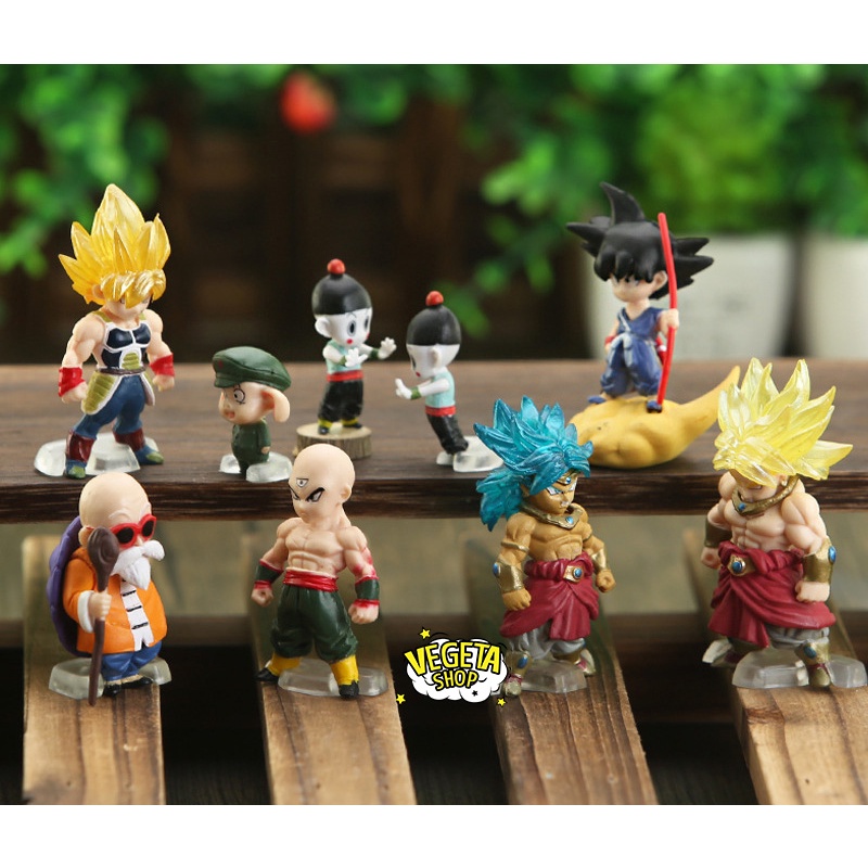 Mô hình Dragon Ball - Adverge - SonGoku Master Roshi Tien Shinhan Chiaotzu Broly Bardock Oolong Cụ rùa Quy lão tiên sinh