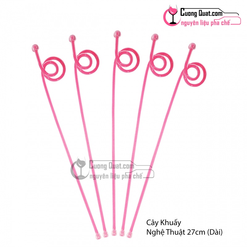 Cây Khuấy Nghệ Thuật 27cm Dài (Giao Màu Ngẫu Nhiên)