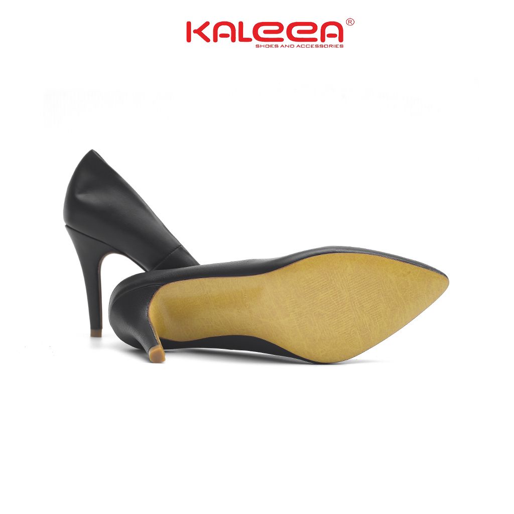Giày Cao Gót Nữ Kaleea BK212 Giày Gót Nhọn Đế Cao 8p