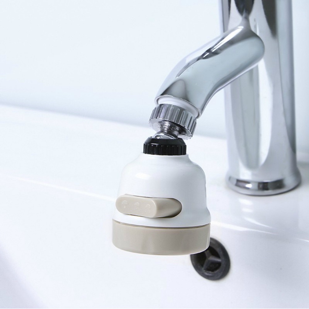 Đầu vòi tăng áp rửa chén xoay 360 độ + 3 áp lực nước thông minh No.101188