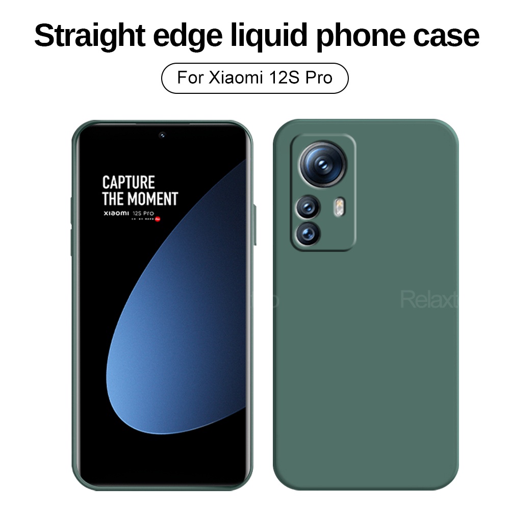 Ốp Điện Thoại Silicon Mềm Dẻo Chống Sốc Cho Xiaomi Xiomi 12S Pro 6.73inch Xiaomi Mi 12 Mi12 Pro 12X 12S