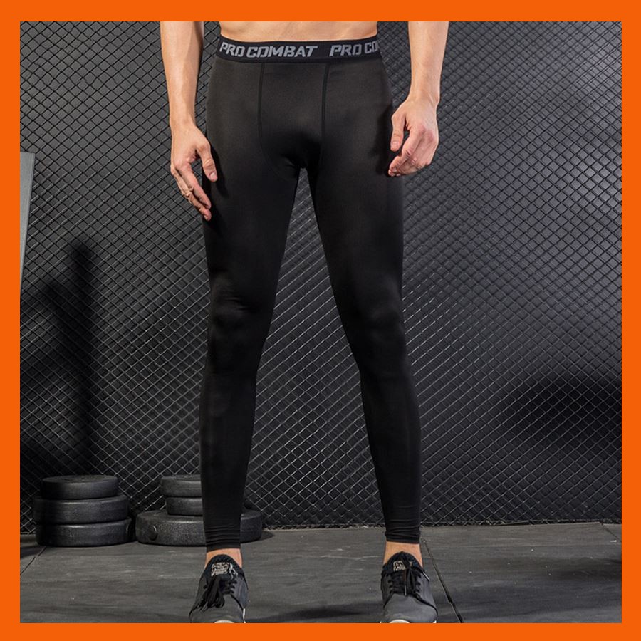 Quần legging thể thao tập gym nam cao cấp Pro Combat Z31