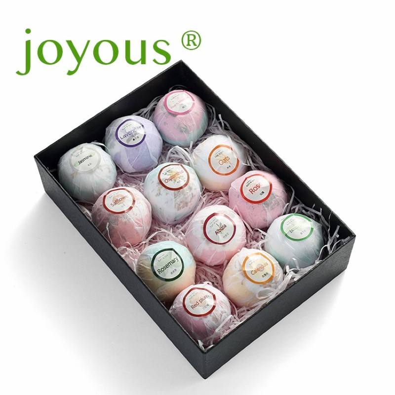 Viên thả bồn tắm tạo bọt bath bomb joyous