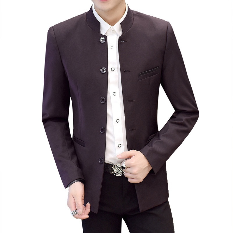 2022 Áo khoác Hanfu cổ dọc Trung Quốc truyền thống cho nam giới