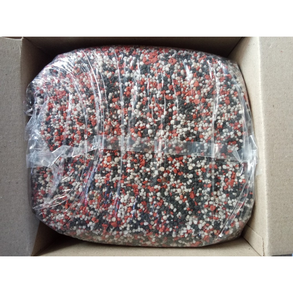 Set 5 kg , phân bón 3 màu NPK 20 20-15 Đầu Trâu đen , dùng cho mọi cây trồng