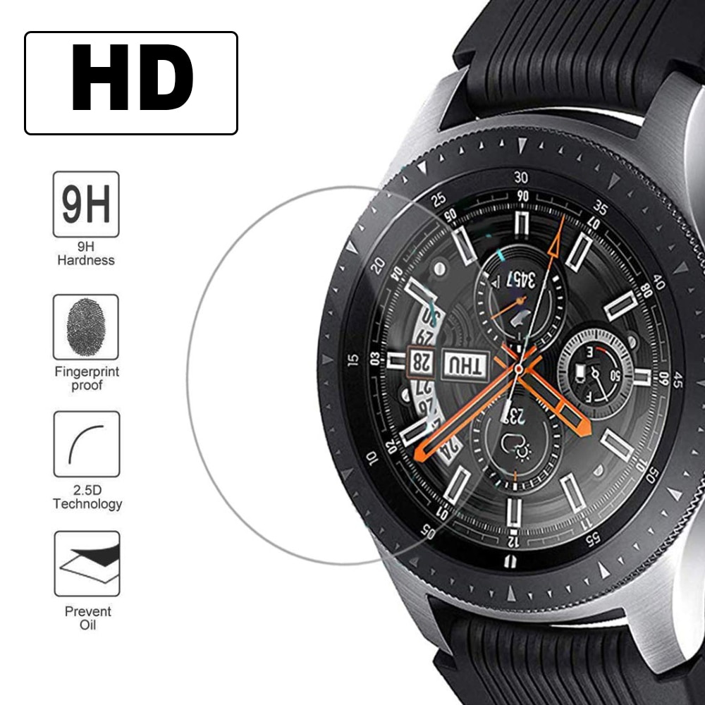 Set 3-1 Kính Cường Lực 46mm 42mm Bảo Vệ Màn Hình Đồng Hồ Samsung Galaxy Watch3 Watch 3 45mm 41mm