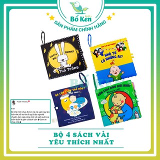 Bộ Sách Vải Song Ngữ Bé Yêu Thích Nhất