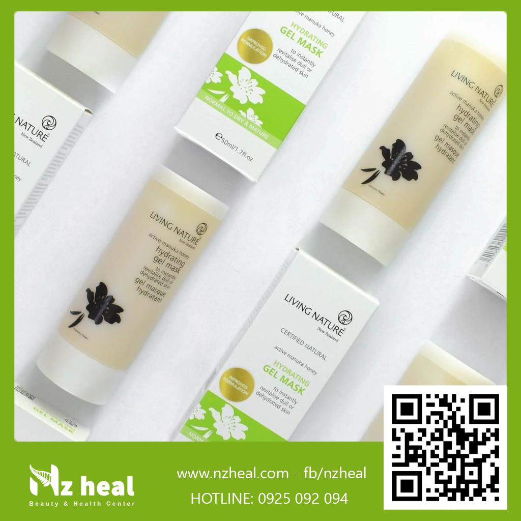 [Hỏa tốc] Mặt nạ dưỡng ẩm Living Nature Hydrating Gel Mask 50ml