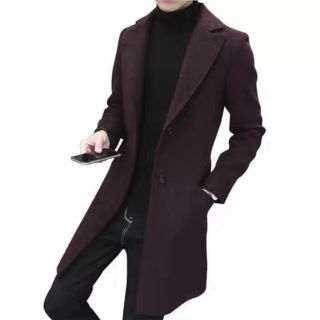 Áo khoác dạ dáng dài New