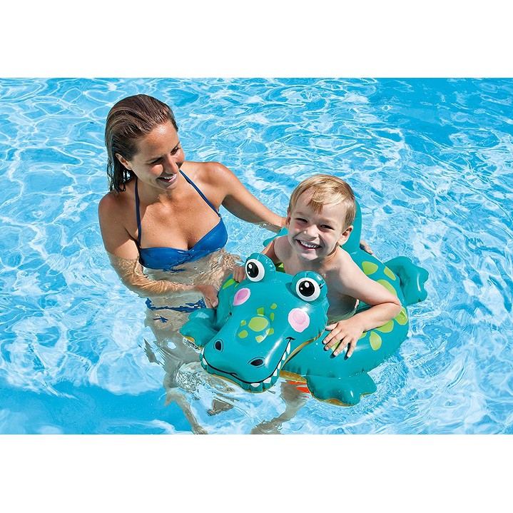 Phao bơi cho bé hính thú Intex 58221 - Phao bơi hình thú chất liệu bền đẹp, không phai, an toàn tuyệt đối