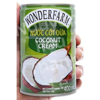 Nước Cốt Dừa Wonderfarm 400ml