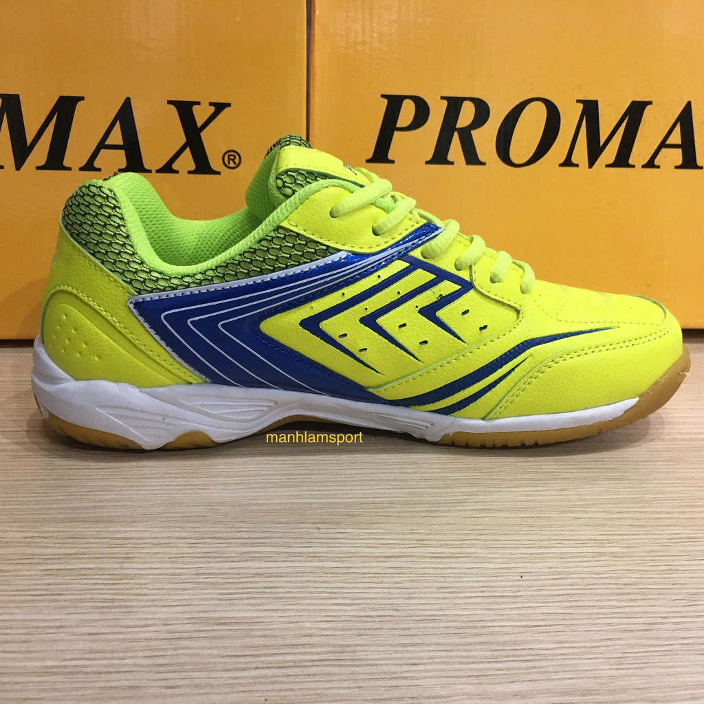 [Chính hãng] Giày cầu lông Promax Pr-19002 Chuối chính hãng, ôm chân, bám sân bảo hành 2 tháng, đổi mới 15 ngày