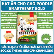 hức ăn hạt Smartheart Gold dành riêng cho chó lớn Poodle - túi 1kg