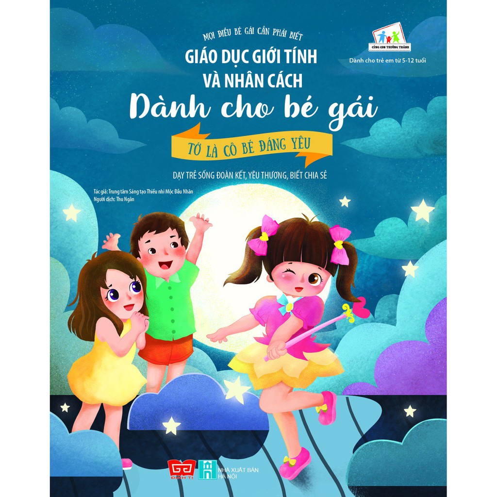 Sách - Combo: Giáo dục giới tính và nhân cách dành cho bé gái (4 tập)