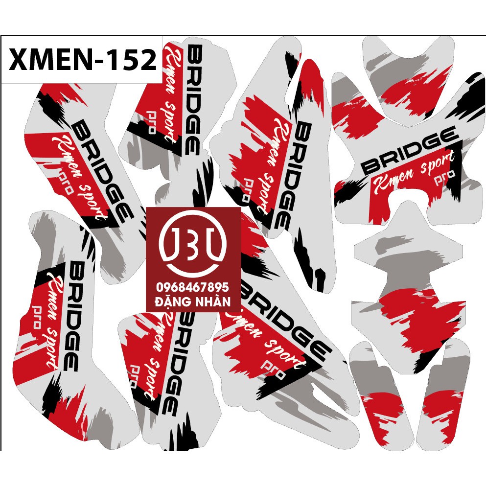 TEM TRÙM XE ĐIỆN XMEN 152