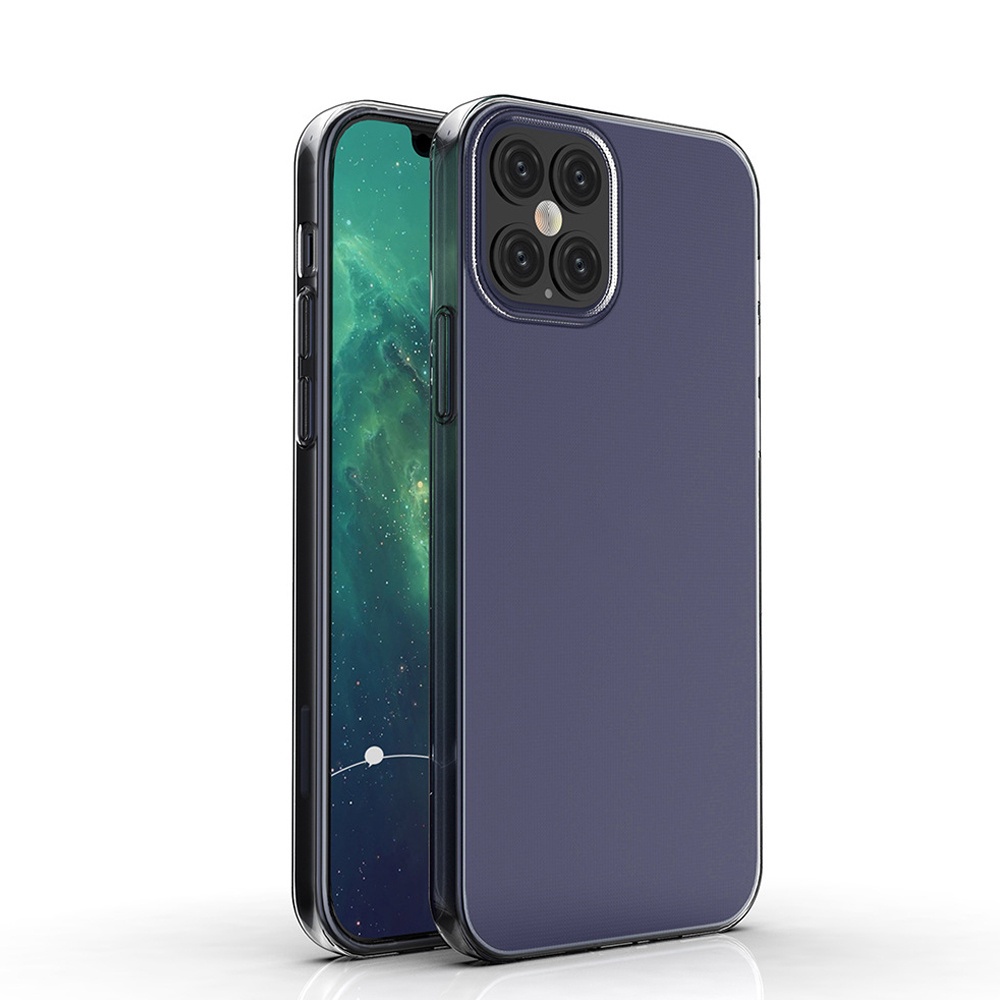 Ốp điện thoại silicon dẻo trong suốt chất lượng cao cho IPhone 13 12 Mini Pro Max Plus